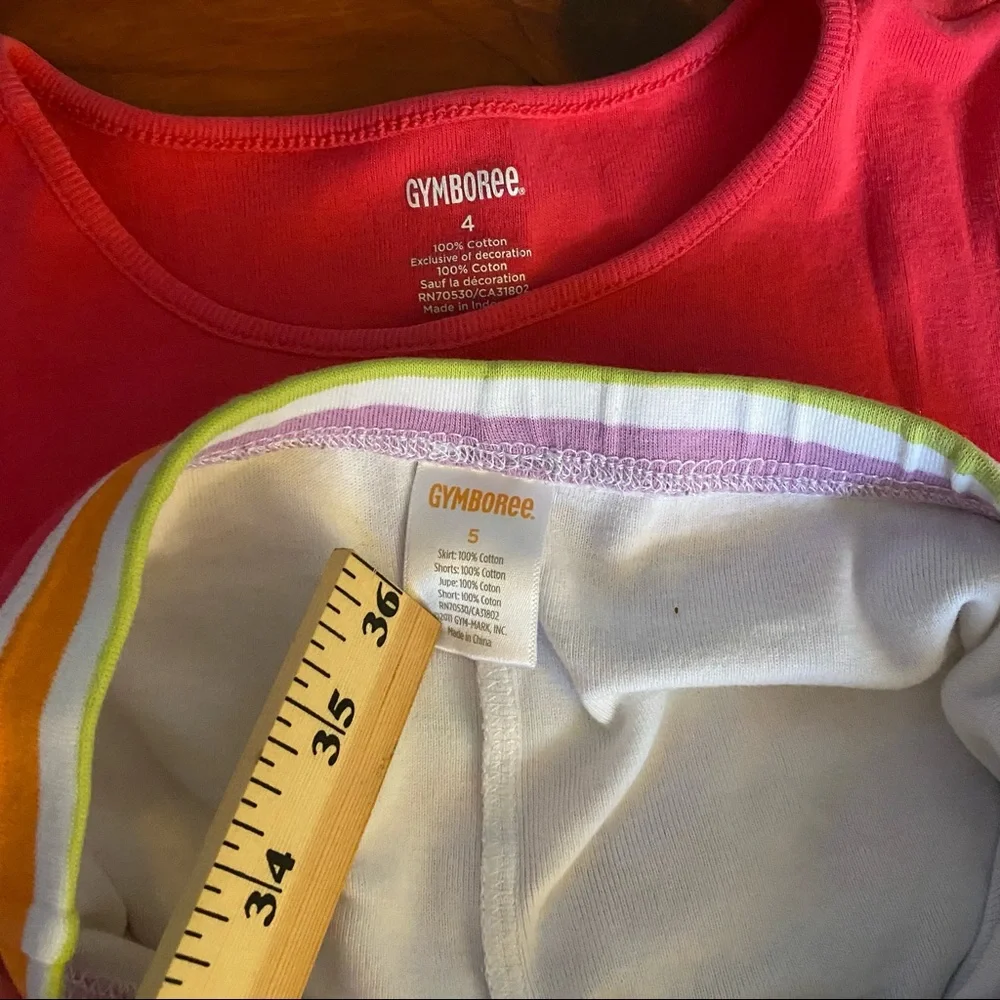 Gymboree pink green